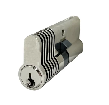 Brass New training lock cylinder with different KEYWAY