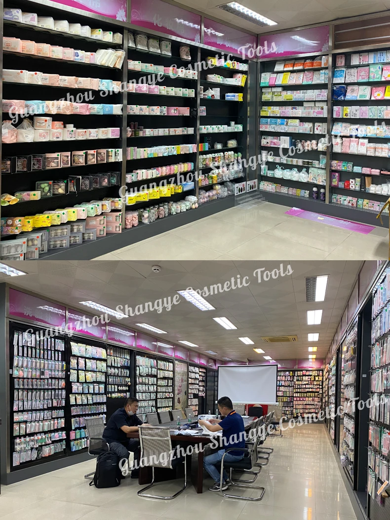 Wholesale Customized Logo Latex Free Beauty Sponge Purple Pink Red