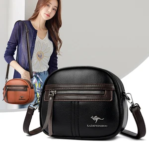 Middle Aged and Elderly Wallet High-quality Leather Gift for Mothers Luxury Kangaroo Brand Shoulder Bags KAIDIFEINIROO Mailman