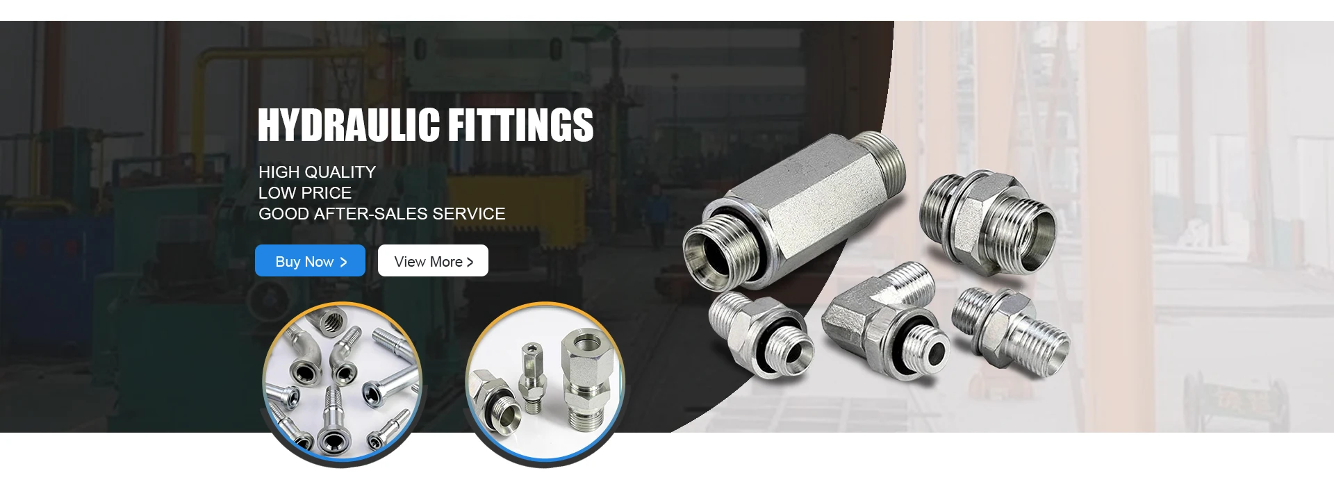 Hydraulic Fitting Hydraulic Fitting Straight Crimp Style Hydraulic Pipe