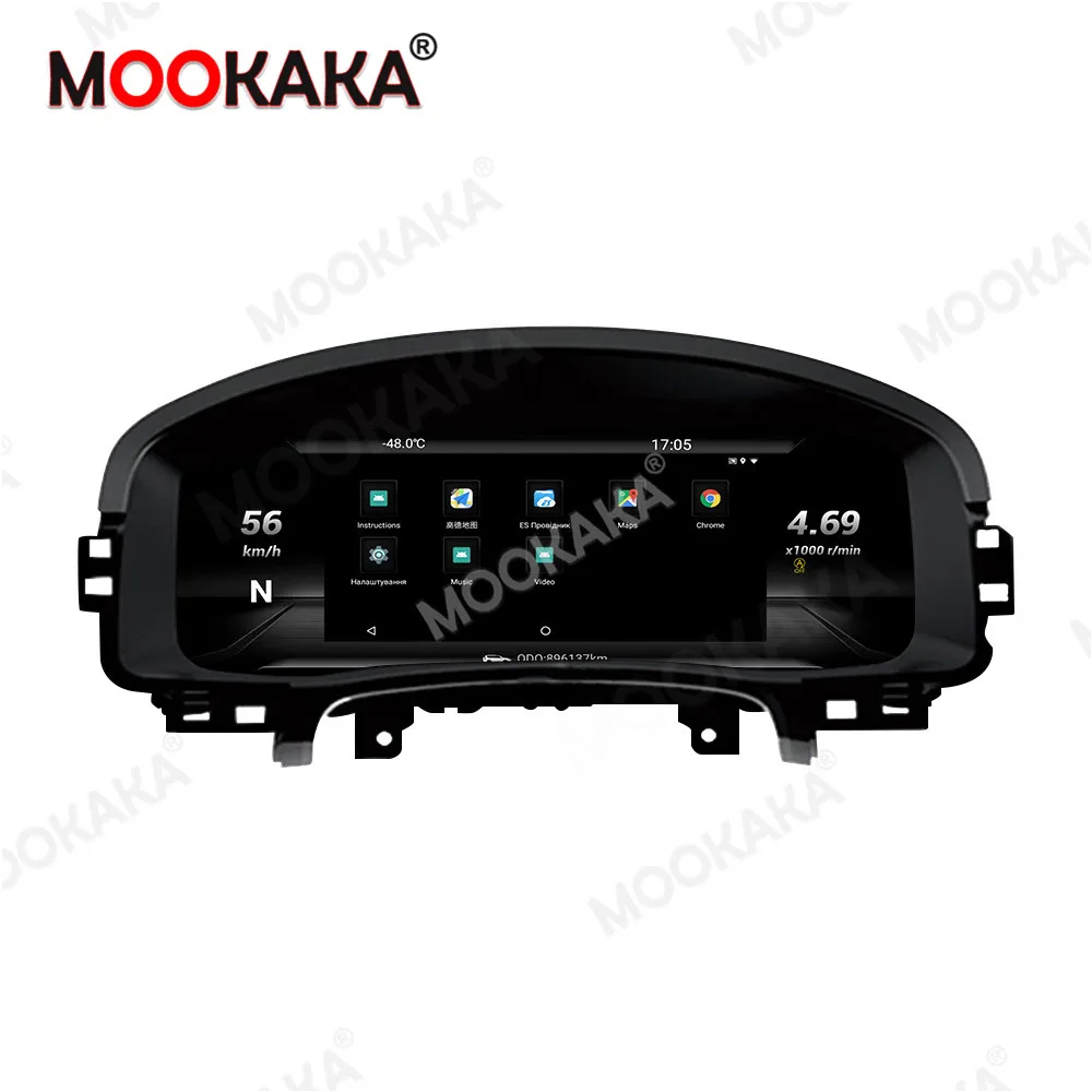 Android Car Instrument Dashboard Display for Volkswagen VW Series Multimedia Car Radio Dashboard Stereo Panel