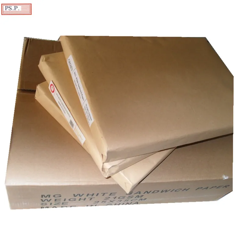 Новейший дизайн, пищевая сэндвич-бумага, оптовая продажа