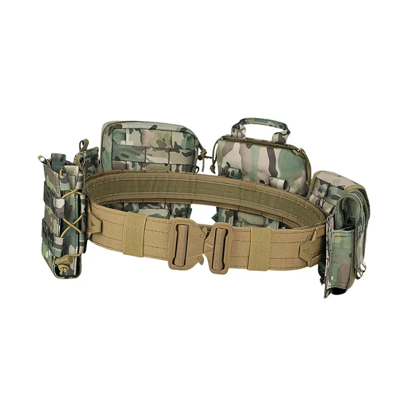 Lightweight Outdoor Fanny Pack Adults Quick Release Waist Bag for Hunting Travel Gaming High Density Material Tactical Belt