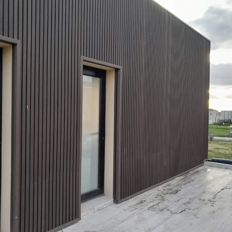 Fireproof 3D WPC Wall Panels - Durable Outdoor Cladding