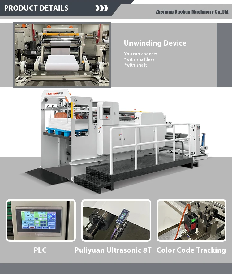 Jumbo Roll to Sheet A4 Paper Crosscutting Stack Machine Label Sheet ...