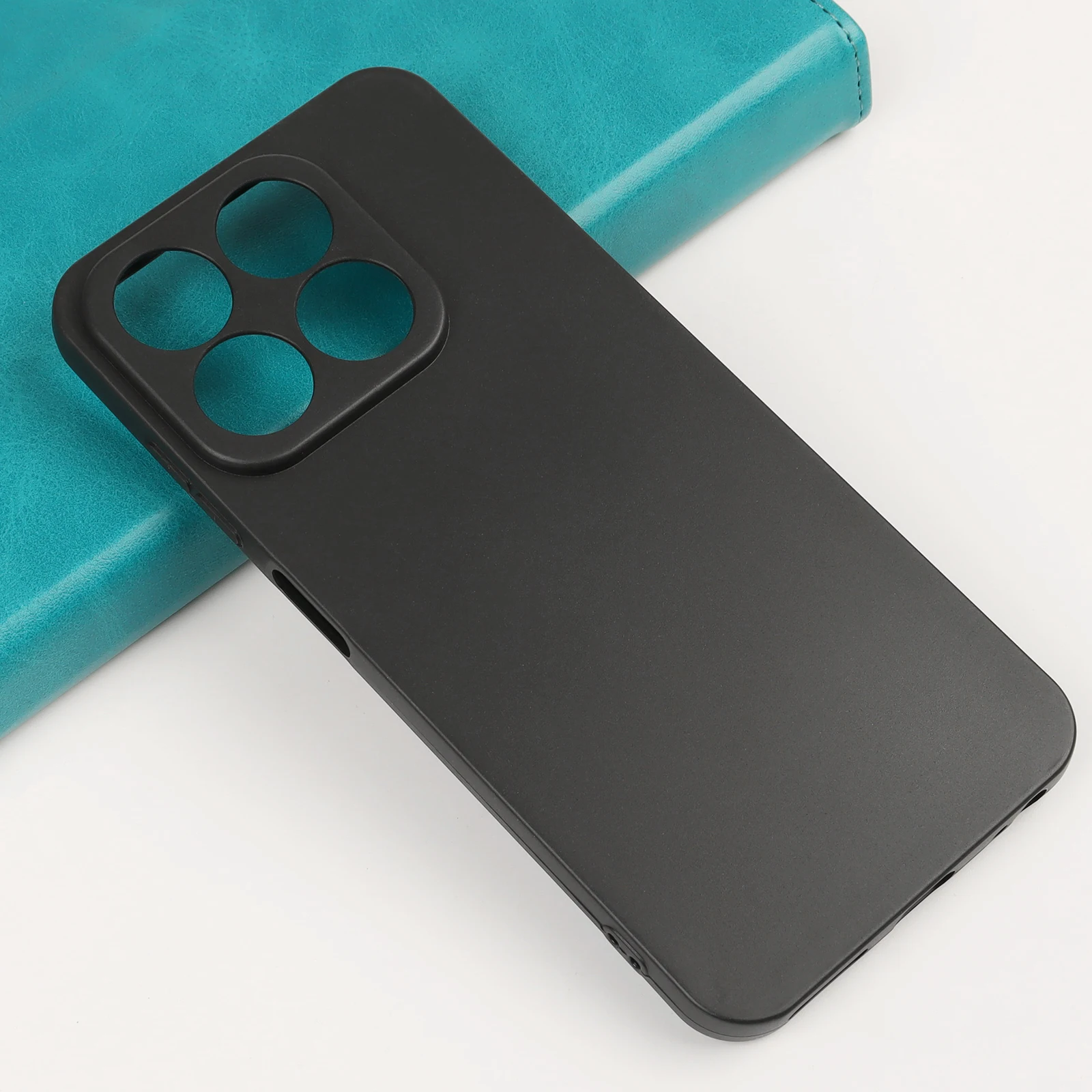 Black Soft TPU Mobile Phone Case for ZTE Blade V70 Max Silicone Protective  Matte Cell Phone Cover