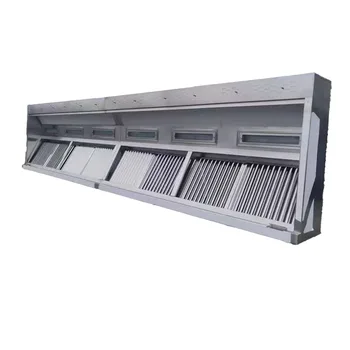 Hotel commercial kitchen 304 stainless steel range hood