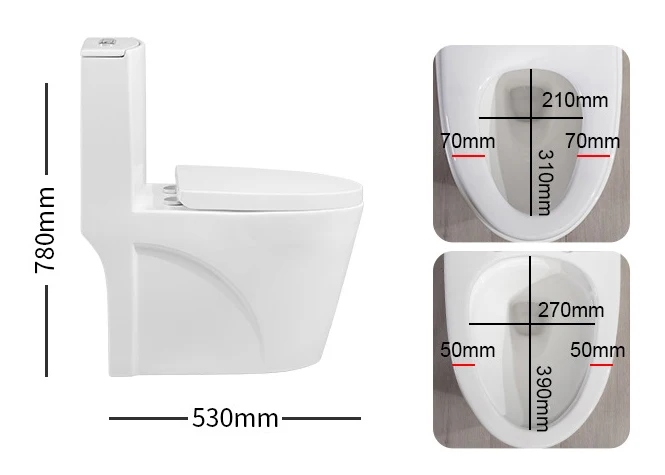 Bathroom Accessories Set Ceramic Comodes White Color Australia Standard ...