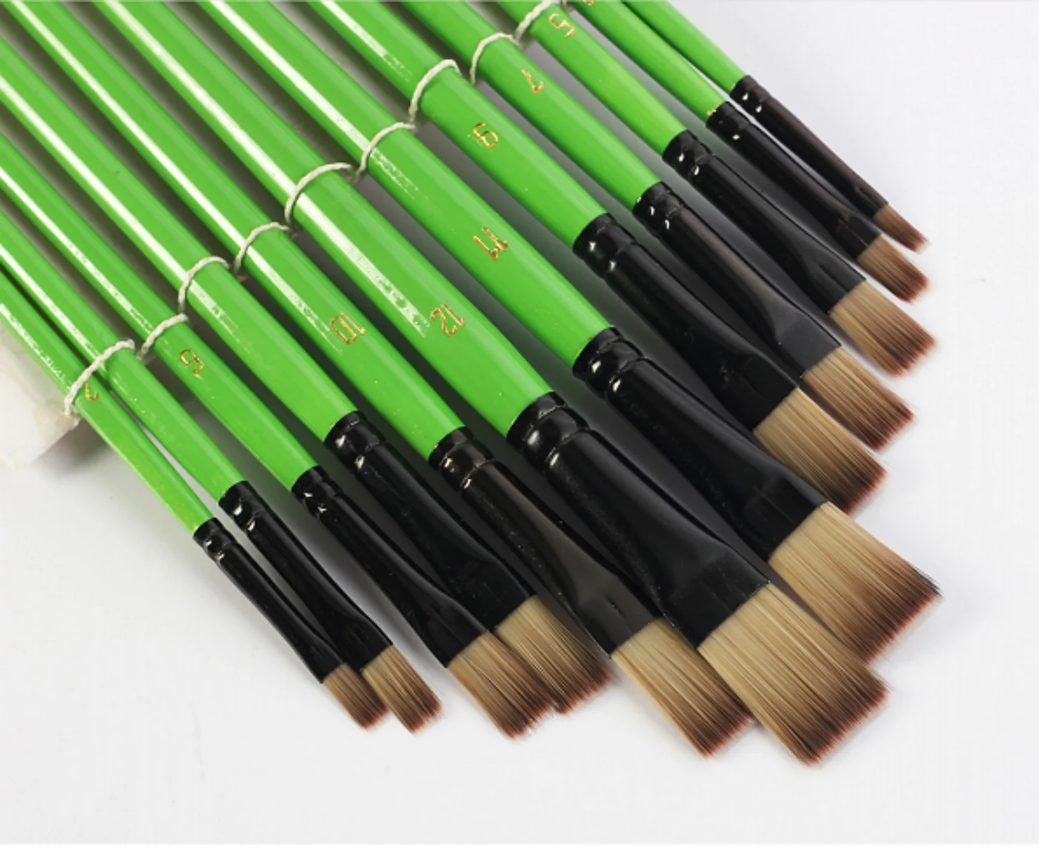 Прямые продажи с фабрики высококачественные художественные масляные акриловые кисти для гуаши деревянные ручки принадлежности