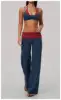 Soutien-gorge + Pantalon Marine Rouge