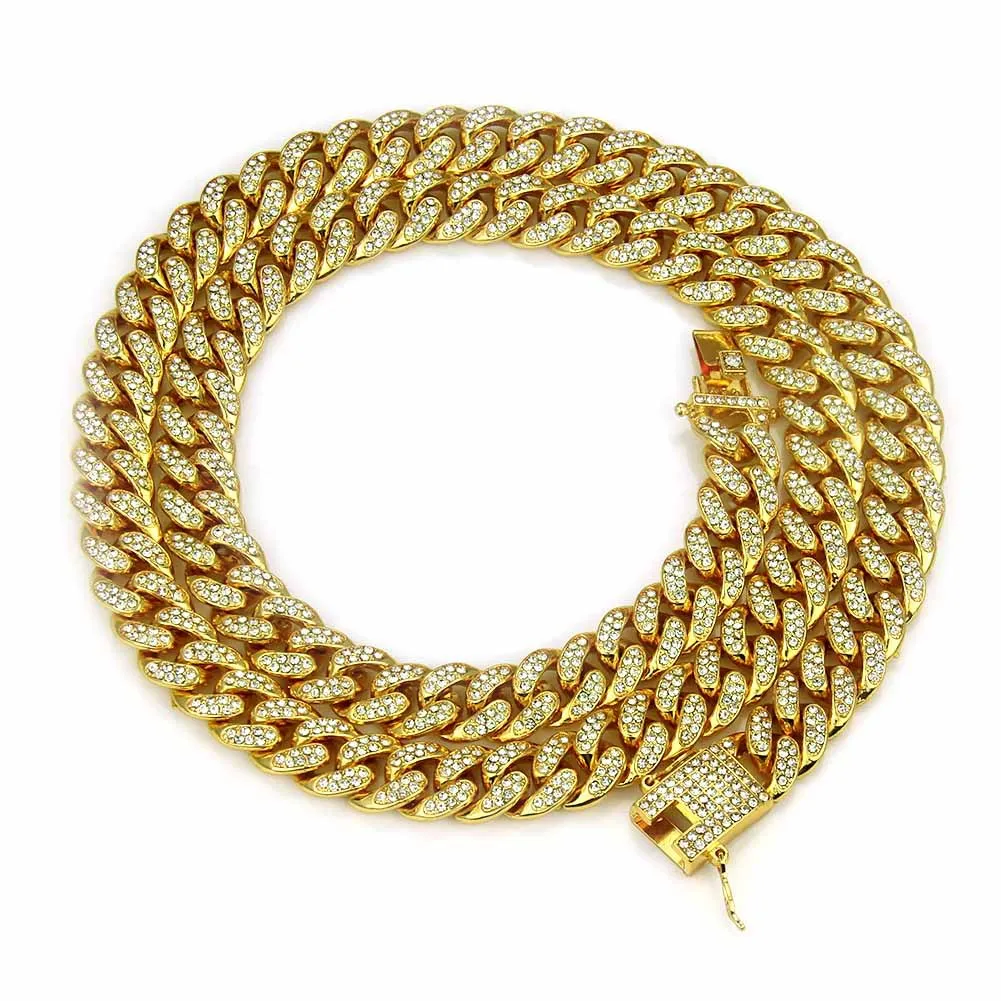 Diamond Gold Chain Necklace Wholesale 