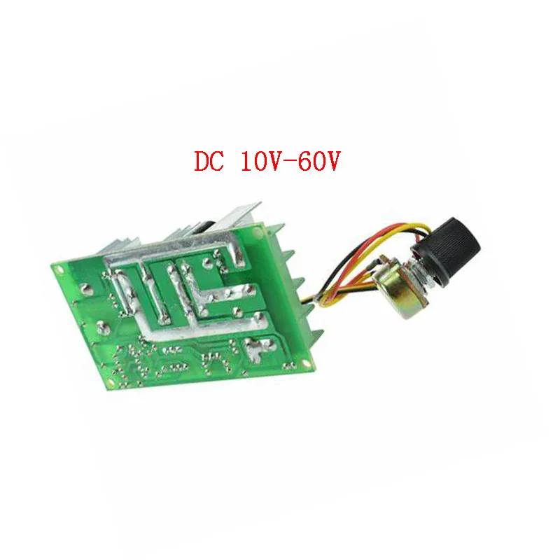 Regolatore Di Velocità PWM Per Motori DC 10-60V 20A – Modulo Ad Alta Potenza 1200W Per Motori Spazzolati