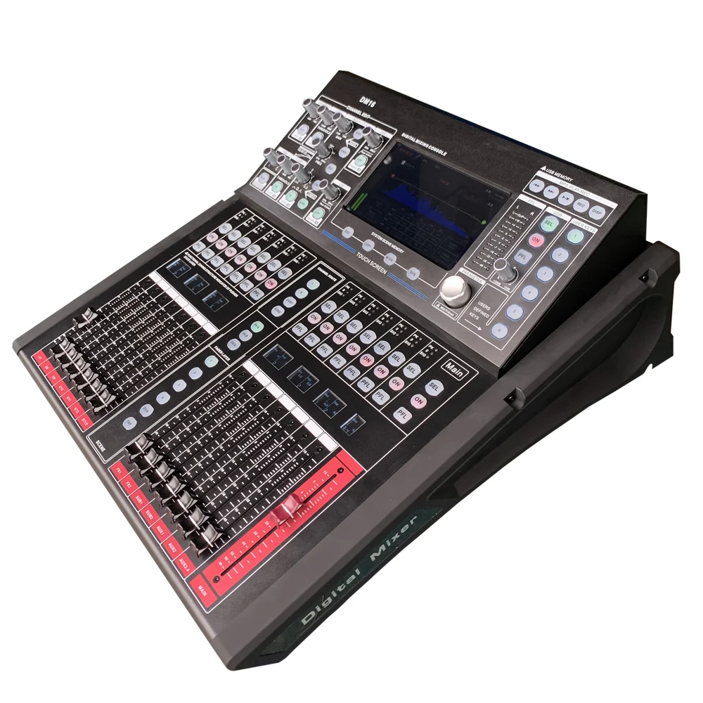 Professional Audio DJ Mixer DM16S Sound Music Speaker Mixer Machine for  Sound System Console