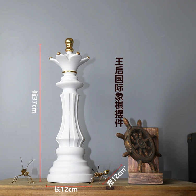 Resin Customized Queen King Crown Horse Head Roman Column Pillar Big Chess  Handmade Souvenir Sculpture Statuehot - China International Chess and Resin  International Chess price