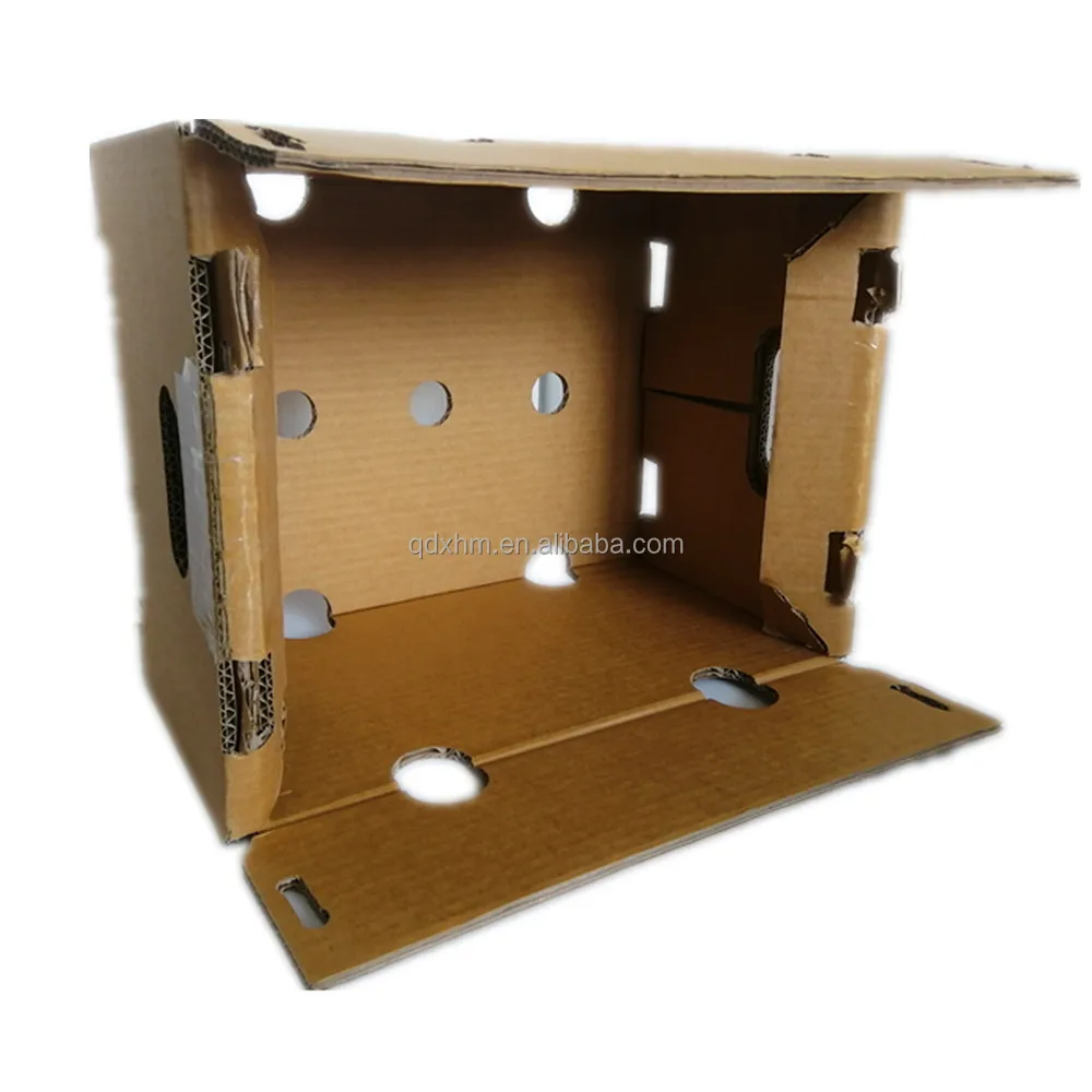 Custom Cardboard Boxes Produce Vegetable Box Ventilated Vegetable ...