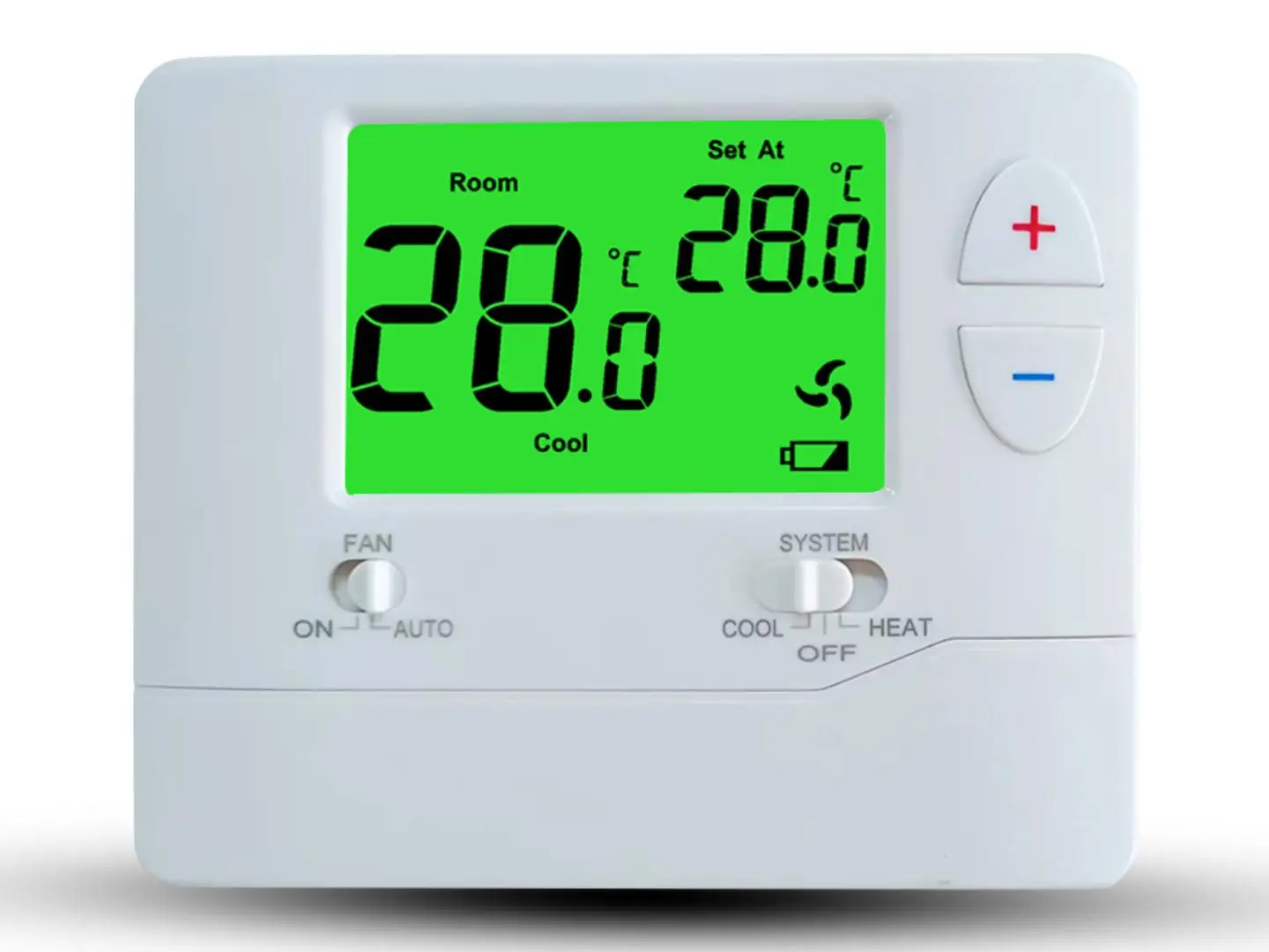 Nonprogrammable Fan Heating And Cooling Thermostat For Air Conditioning System Buy Air