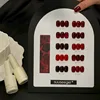 10  red  color uv gel