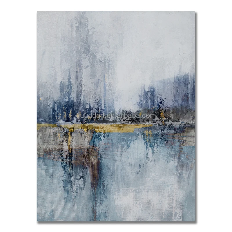 Large Wall Painting On Canvas Handmade Oil Abstract Art Decorative