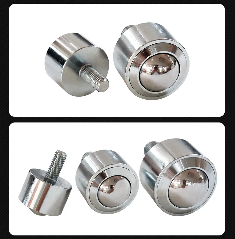 KSM-FL Series  Heavy Duty  Ball cylinder Transfer Units with screw rod Bearing System Conveyor Equipment industrial ball wheel