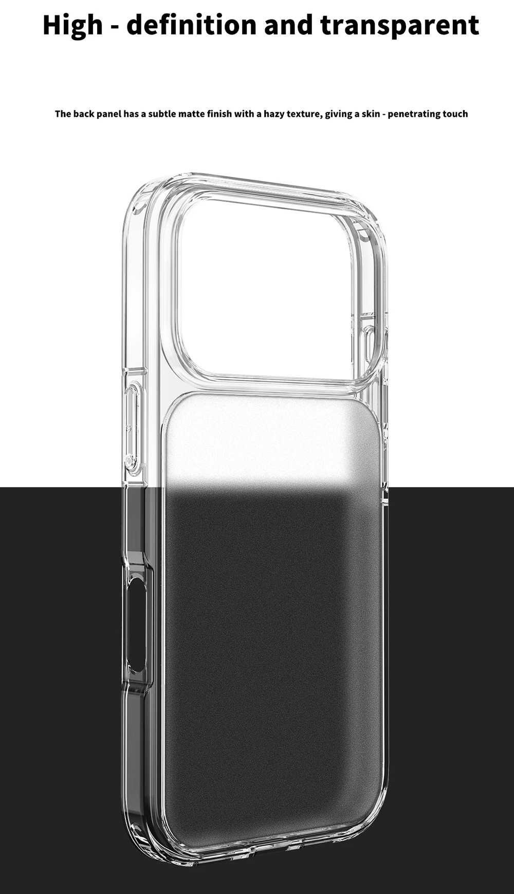 product laudtec luxury waterproof transparent magnetic mobile phone case for iphone 17 pro max 16 pro protective mobile cell cover-3