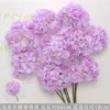 Light purple candy hydrangea branch