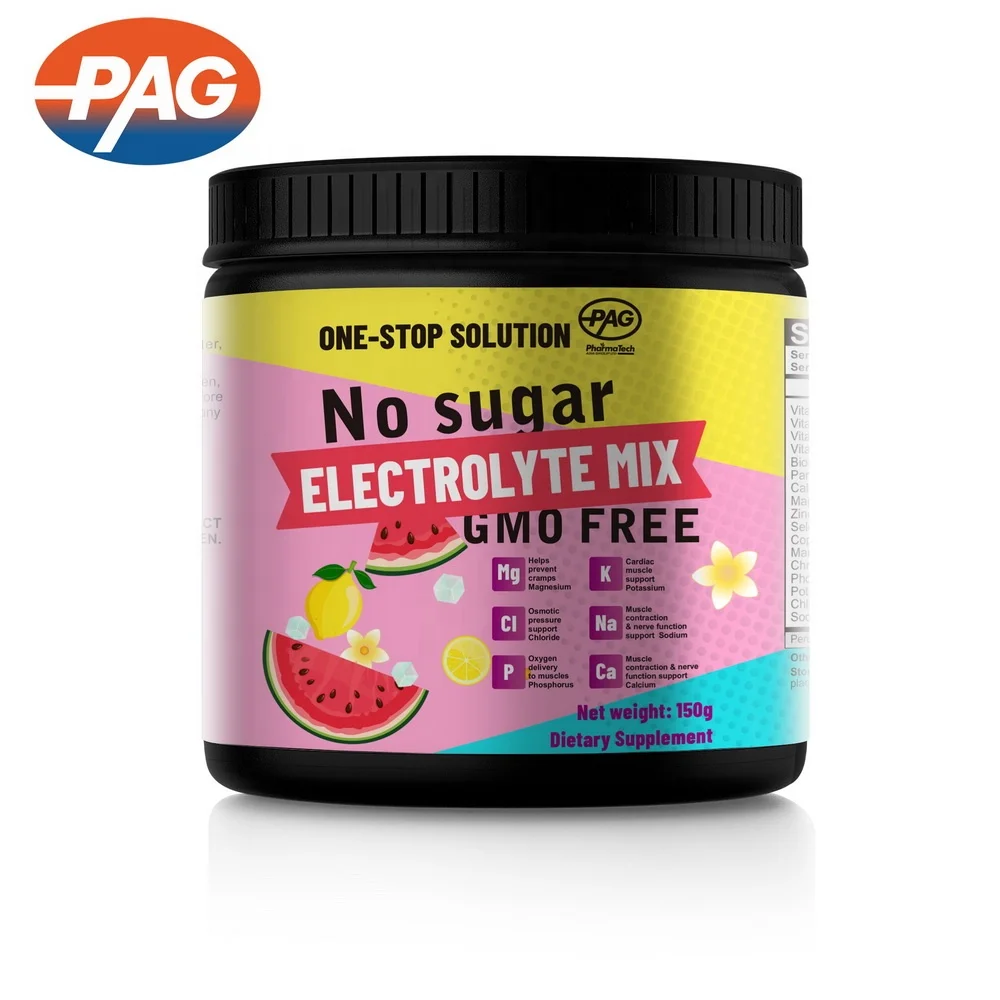 Zero Calorie Electrolyte Powder For Fasting Oem Private Label 0 Calories 0 Sugar Keto Electrolyte Powder Bulk