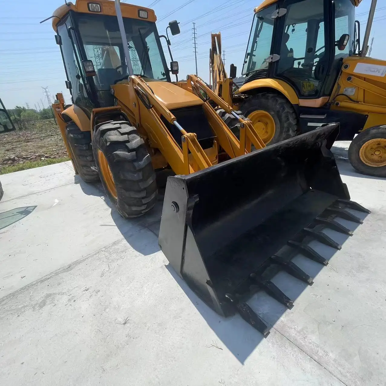 Good Condition Used JCB 3cx 4cx Backhoe Loader Wheel Drive Tractor Machine with High Efficiency for Sale at Low Price