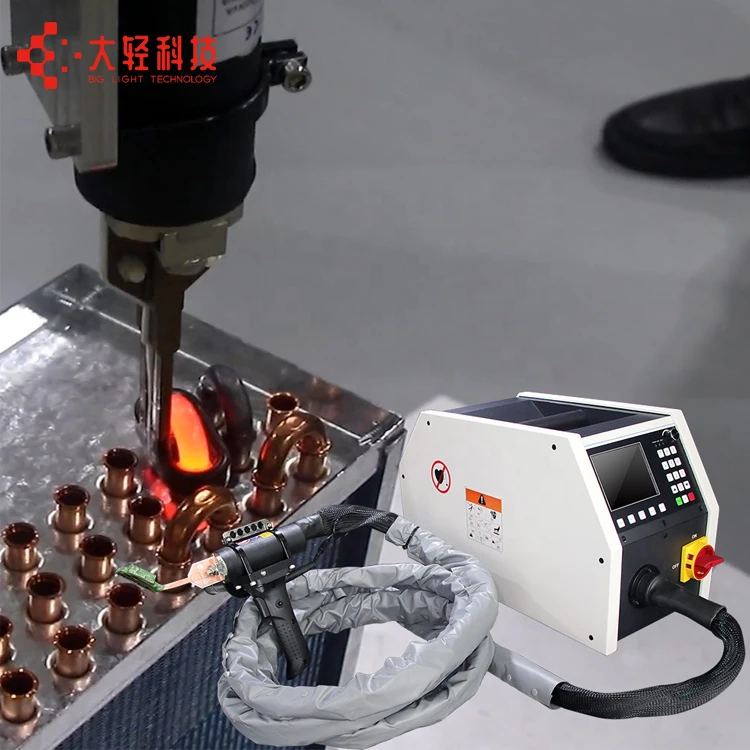 High Frequency Copper Pipe Brazing Machine For Welding Air Compressor