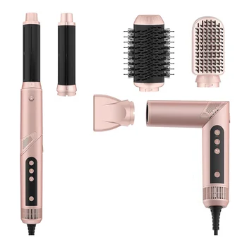 Professional 5 In 1 Airflow Hair Styler 110000 RPM BLDC Motor Multi-Styler Blow Dryer Hair Styler With Heat Cold Function