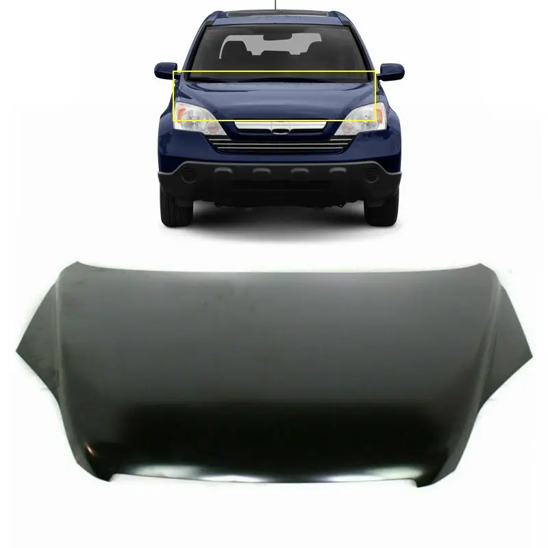 auto parts OEM car front body parts car steel hood for Honda CRV 2007-2009 HO1230152 60100SWAA90ZZ