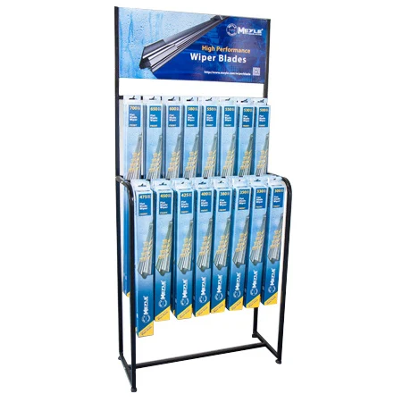 Custom Metal Wiper Blade Display Rack for Store