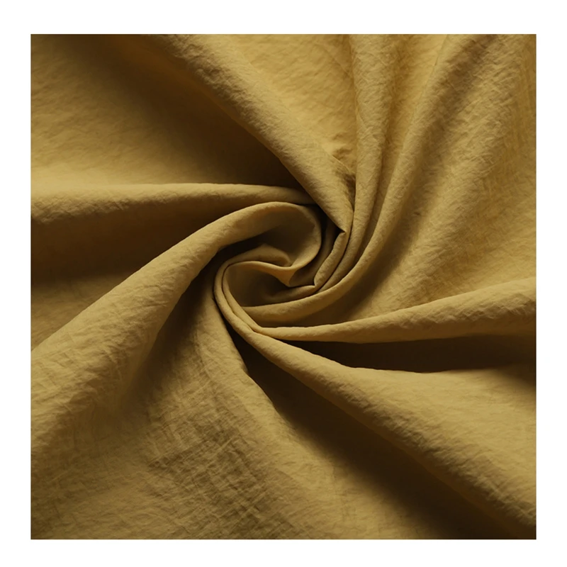 High waterproof quality 100%nylon 310T Wrinkle nylon taffeta Fabric for jacket