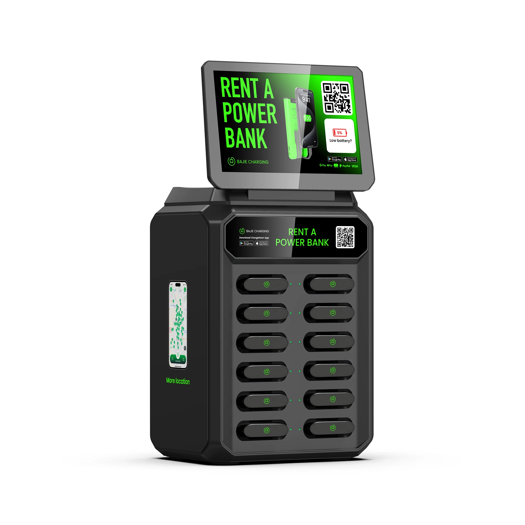 Alibaba Powerbank Dock Waterproof Portable Solar Power Bank