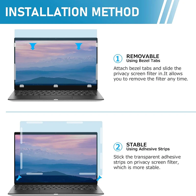 TUV Certificated Anti-scratch PET Blue-light Screen Protection Film for Laptop Anti Blue Light Screen Protector