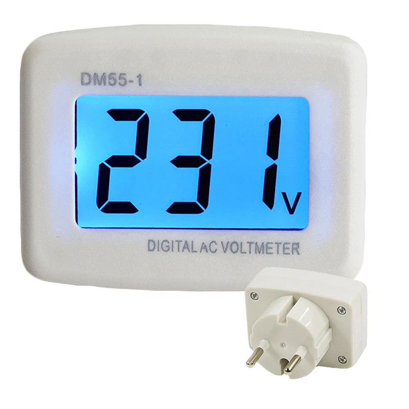Dm55-1 Digital Plug In Voltage Meter Plug Voltage Tester Wall Flat Voltage Measuring Digital Ac 110-220v Voltmeter Buy Ac Voltmeter Digital,Ac Voltmeter,Ac Volt Meter Digital Product on Alibaba.com