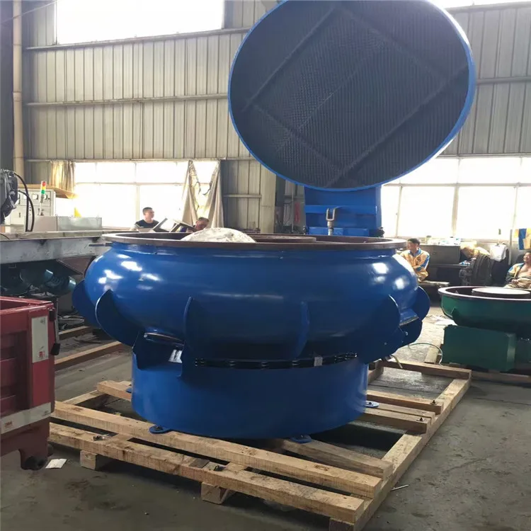 Factory Plastic Material Parts Surface Deburring and Polishing Vibrating Grinder Drum Finishing Machine