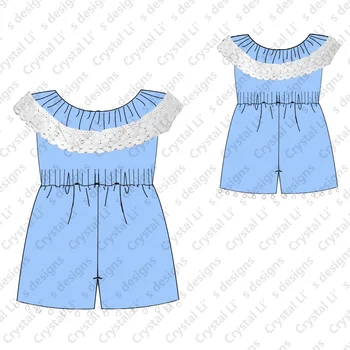 Wholesale Summer Mommy and Me Outfit Ladies Fashion Jumpsuit Mother Daughter Matching clothes