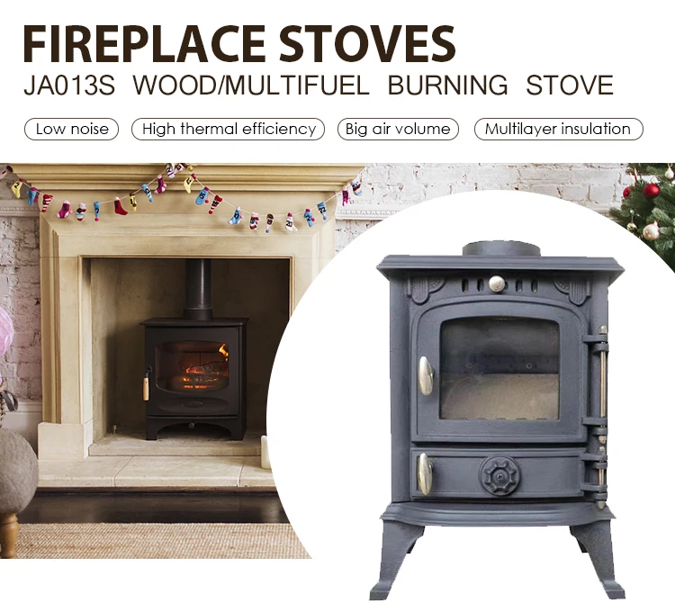 Cast Iron Wood Stove Door Indoor Fireplace Cast Iron Stove Wood Burning Small Cheap Wood Burning