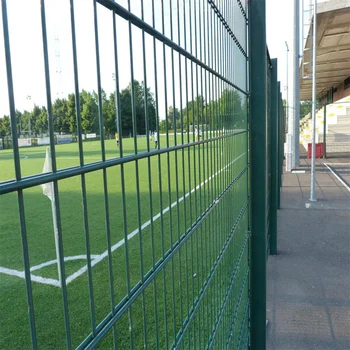 Double Rod Mat Grid Fence Twin Bar Wire Welded Mesh 868/656/545 Fence Powder Coated Metal Wrought Iron Security Fence