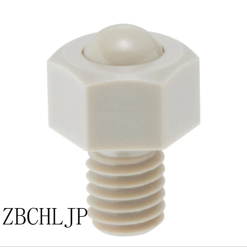 product peek pom  bchljj bchljp ball transfer unit hex head stud ball transfers for bearing-38