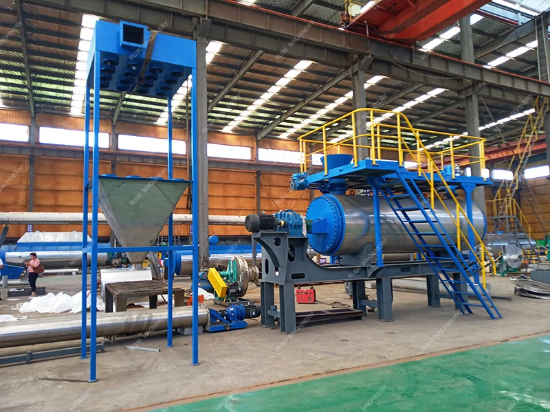 Continuous Meat and Bone Feed Meal Rendering Plant Animal Cattle Blood Powder Processing Equipment Feather Flour Making Machine