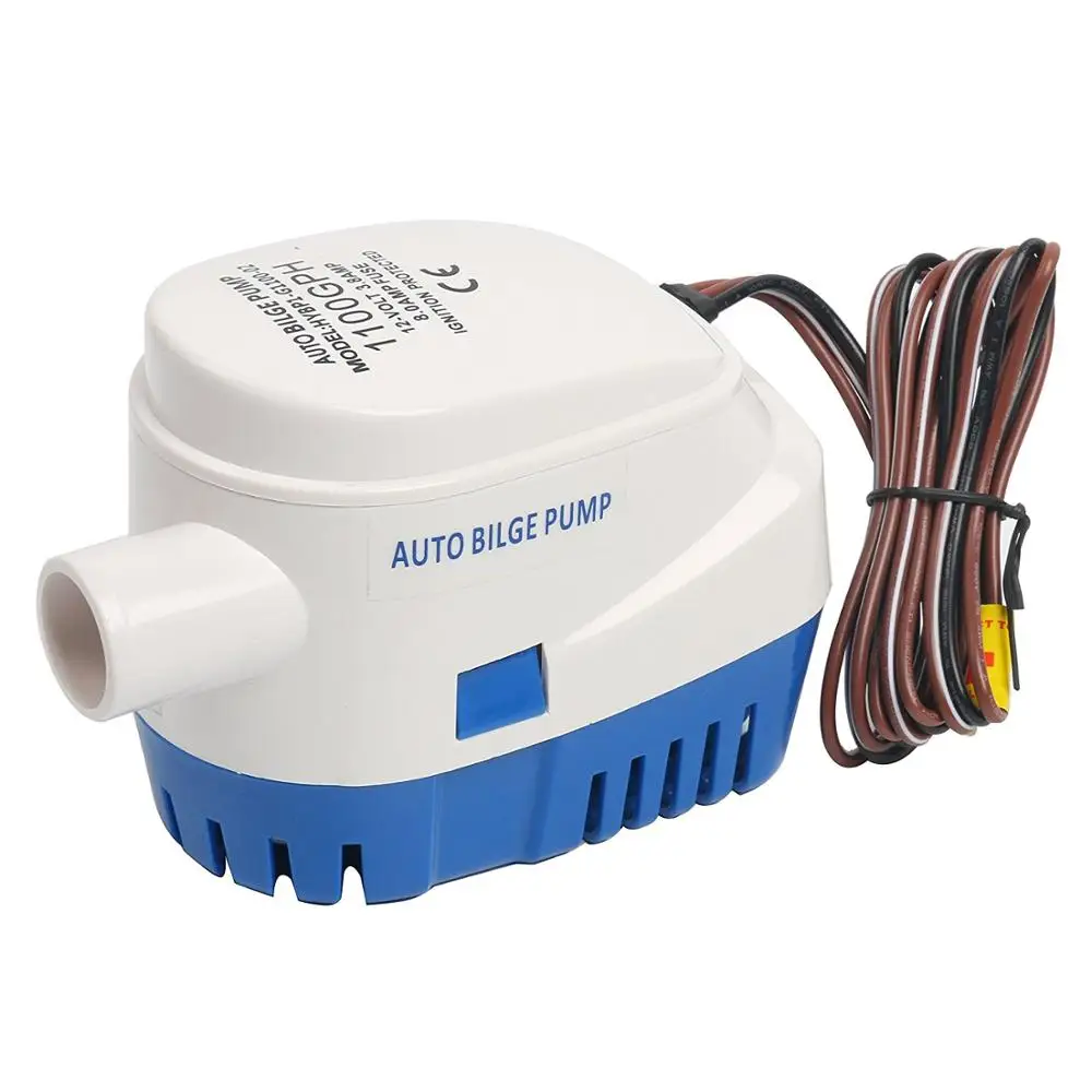 Automatic Bilge Pump 12v/24v 1100gph Boat Marine Submersible Bilge
