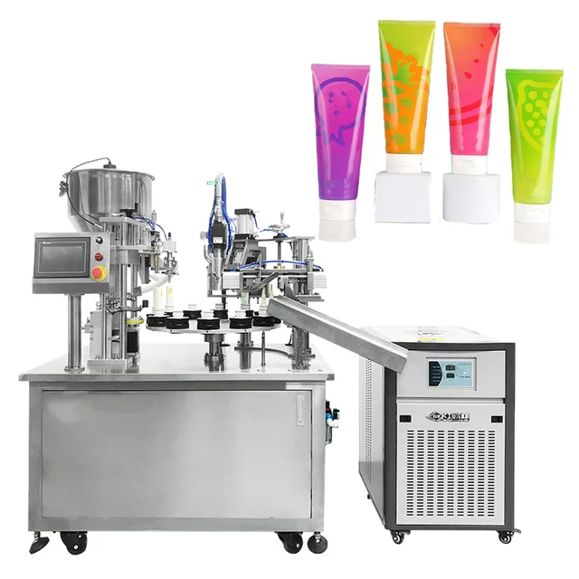 Automatic Cosmetic Tube Equipment Cream Tube Sealing Machine,Toothpaste Lotion Plastic Soft Tube Sealing Machine