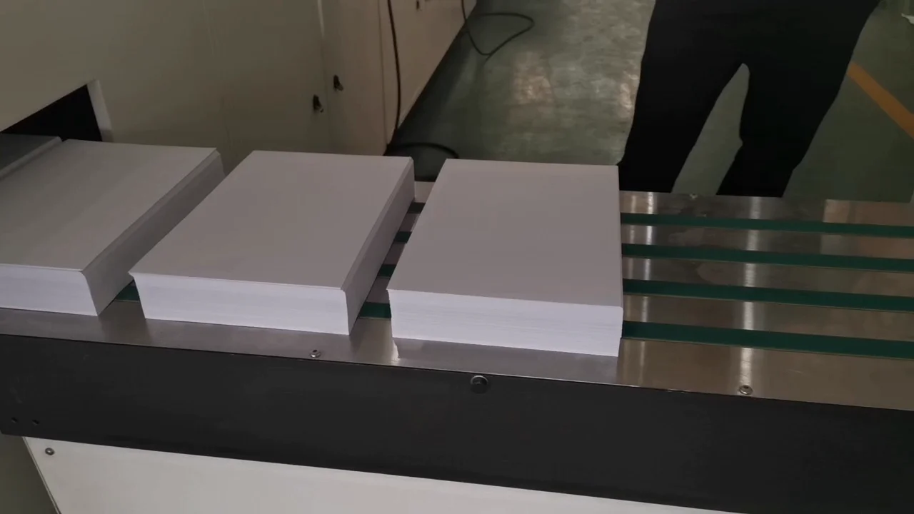 A4 Paper Production Line With Automatic Paper Sheets Cutting And