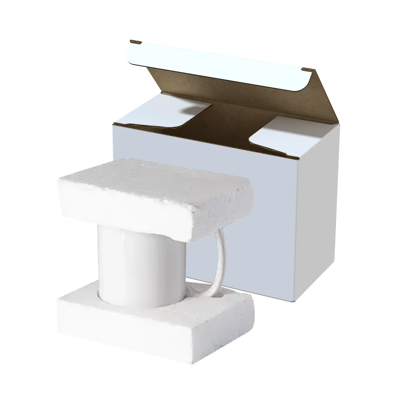 White Paper Box for Ceramic Mug Packing Box Custom Home Office Cup Carton with Foam Lining