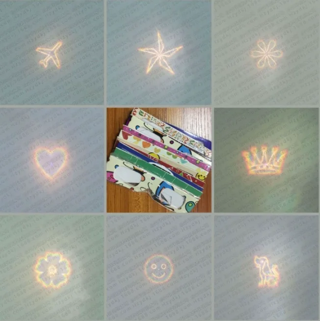 LUNETTES DE DIFFRACTION avec lunettes en forme de coeur Lunettes de