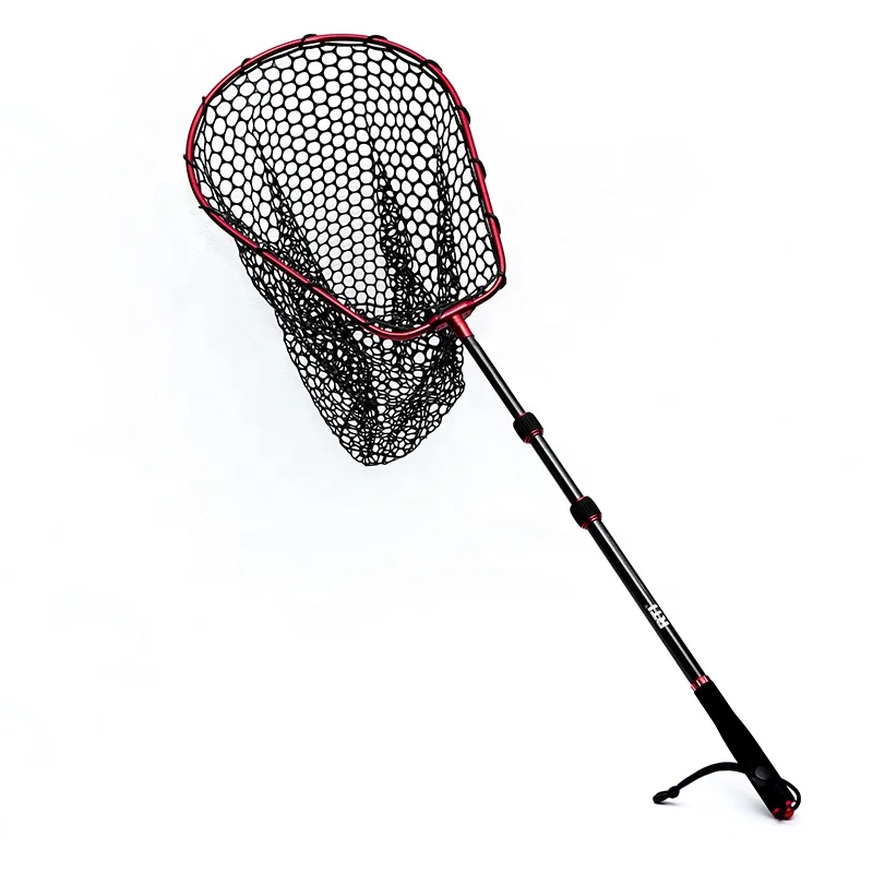 Free Sample Removable Fishing Net Long Handle Telescopic Fish Catching ...