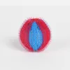 Moyen 4cm rouge et bleu