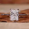 radiant solitaire ring