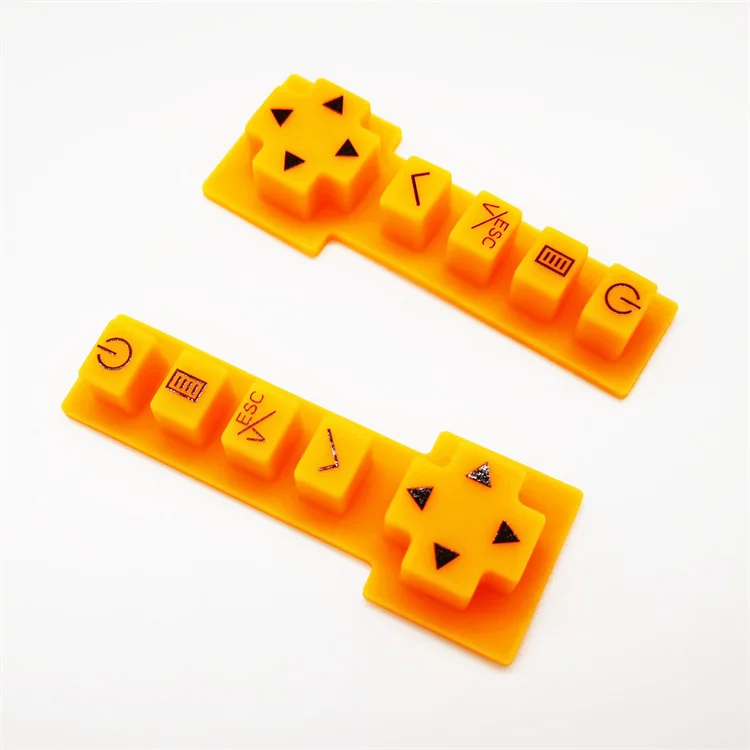Silicone Rubber Push Button Remote Controller Conductive Silicone Button with Custom Cutting Processing Service